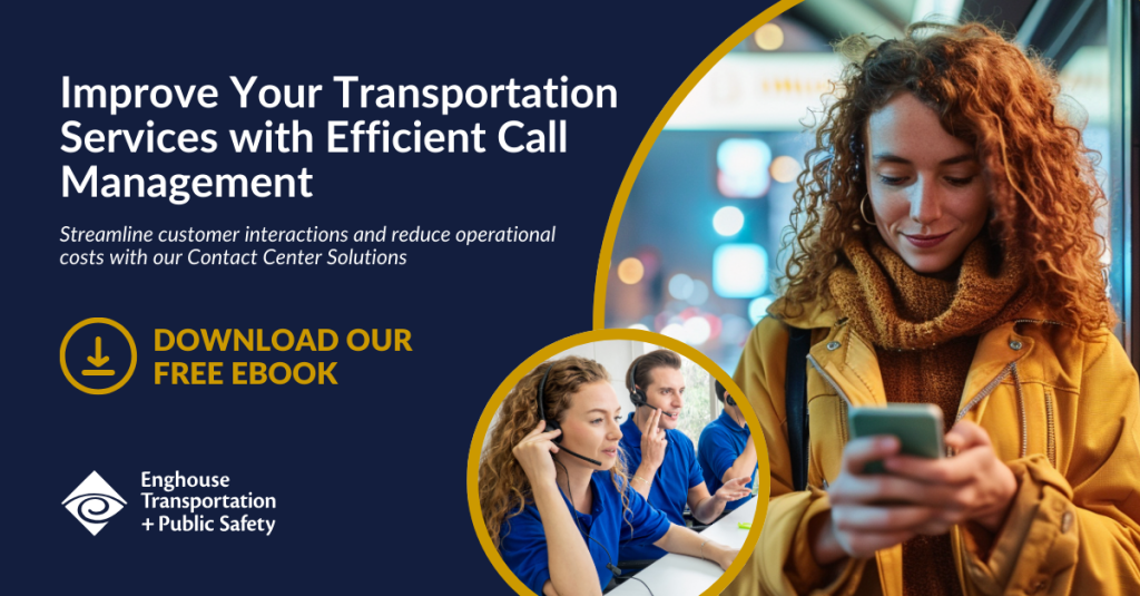 Transportation Contact Center eBook Ad LinkedIn