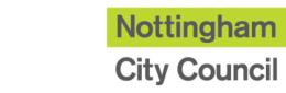 nottingham city council logo reversed